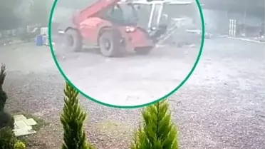 Adapazarı'nda 5 Milyonluk İş Makinesi Çalındı