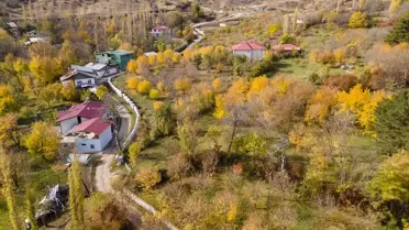 Dut Bahçeleri Güz Renklerine Büründü