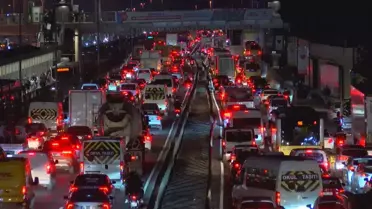 İstanbul'da Akşam Trafik Yoğunluğu