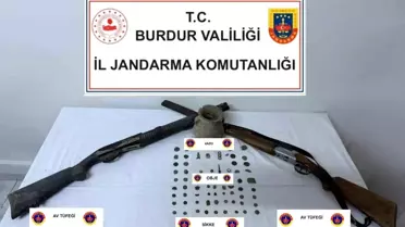 Burdur'da Kaçakçılıkla Mücadele Operasyonu