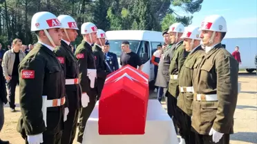Kore Gazisi Osman Nuri Özer, Askeri Törenle Uğurlandı