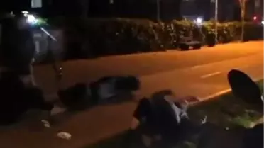 Scooter Yayaya Çarptı: Yaralılar Var