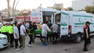 Kilis'te Halk Otobüsü Kadına Çarptı
