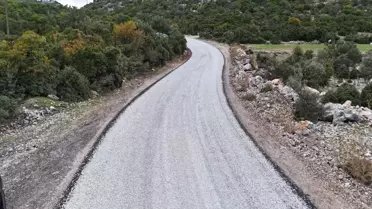Marmaris'te 45 Milyon Lira ile Yol Yapımı Tamamlandı