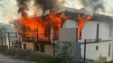 Muğla'da İki Evde Yangın