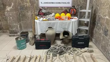 Nevşehir'de Kaçak Kazı Operasyonu