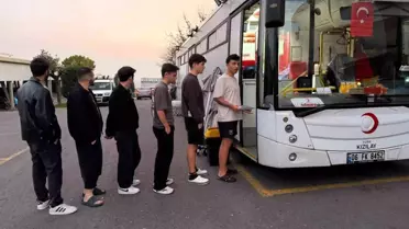 Düzce Yurt Öğrencilerinden Kan Bağışı Desteği