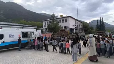 Osmaniye'de öğrencilere sıcak çorba ikramı