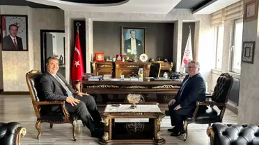 REKTÖRDEN KAYMAKAMA ZİYARET