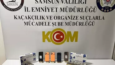 Samsun'da Kaçakçılık Operasyonu
