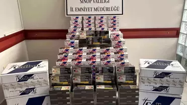 Sinop'ta Kaçak Tütün ve Uyuşturucu Operasyonları
