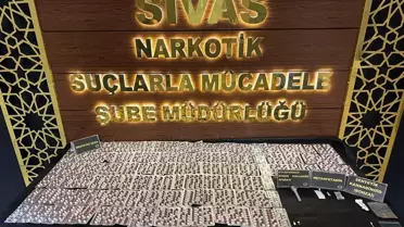 Sivas'ta Uyuşturucu Operasyonu: 1 Tutuklama