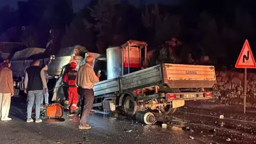 Yatağan'da Kaza: Süt Aracı Sürücüsü Hayatını Kaybetti