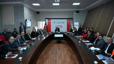 Edirne'de Afet Müdahale Planı Toplantısı