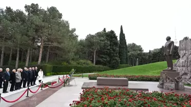 TDT Aksakallar Heyeti Başkan Yıldırım, Azerbaycan'da