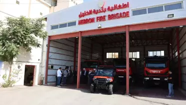 TİKA'dan El Halil'e Mini İtfaiye Desteği