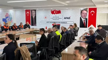 Van'da Kış Tedbirleri Toplantısı Yapıldı