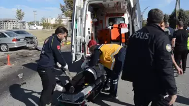 Aksaray'da Yaya Geçidinde Kaza