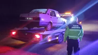 Yozgat'ta Alkollü Sürücüye 45 Bin Cezası