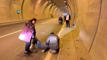 Zonguldak'ta Motosiklet Kazası