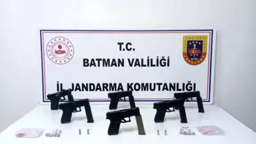 Batman'da Silah Ticareti Operasyonu