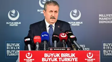BBP lideri Mustafa Destici'den Demirtaş itirazı