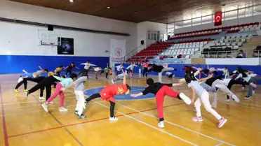 Bilecik'te Spor Antrenmanları Düzenlendi