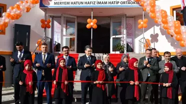 Bolu'da Meryem Hatun Okulu Açıldı