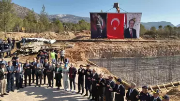 Bucakkışla'da Jandarma Karakolu Temeli Atıldı