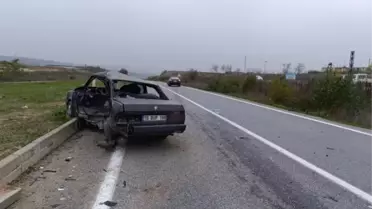 Bursa'da Kaza: 1 Ölü, 2 Yaralı