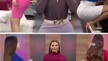 Canlı yayında ilginç kalça sohbeti: Ece Erken inanmayıp masanın altına eğildi