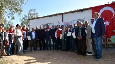 Didim'de İyi Tarım Sertifikası Dağıtıldı