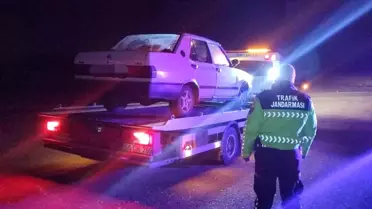 Yozgat'ta Alkollü Sürücüye Ceza