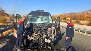 Elazığ'da Trafik Kazası: 1 Yaralı