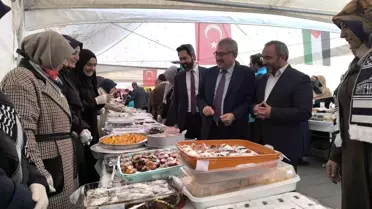 Erzurum'da Hayır Çarşısı Açıldı