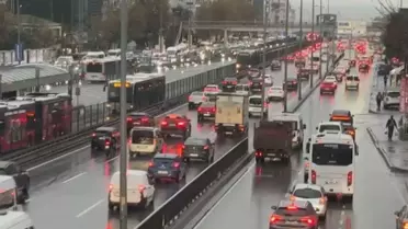 İstanbul'da trafik yoğunluğu yüzde 90'a ulaştı