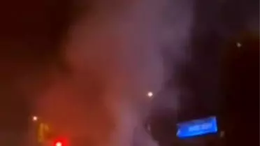 Safranbolu'da Otomobil Yangını: Vatandaşların Müdahalesiyle Söndürüldü