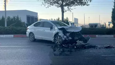 Karaman'da Trafik Kazası: 1 Yaralı