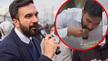 Seçim zaferinin ardından Mamdani'nin eliyle yemek yediği anlar yeniden gündem oldu