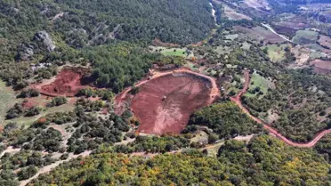 Manisa'da Yeni Sulama Göleti Üreticilere Can Suyu Olacak