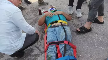 Adana'da Motosiklet Kanalda: 2 Yaralı