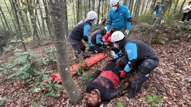 Düzce'de Orman Yangını Tatbikatı Başarıyla Gerçekleşti