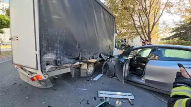 Kayseri'de hız denemesi kaza ile sonuçlandı