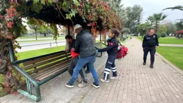 Samsun'da Parkta Alkol Krizi