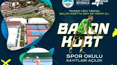 Kayseri'de Tenis Spor Okulu Kayıtları Başladı