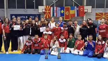 Yunusemre Belediyespor Judo Takımından Üsküp'te Büyük Başarı