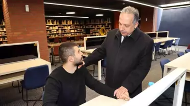 Kayseri'nin 7/24 Kütüphanesi, 5 Yılda 1 Milyondan Fazla Ziyaretçiye Ulaştı