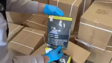 Eskişehir'de 7,5 Milyonluk Kaçak Tütün ve Makaron Ele Geçirildi