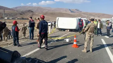 Doğubayazıt'ta Kaza: 1 Ölü, 2 Yaralı