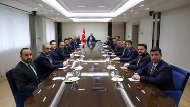 Hakan Fidan, MÜSİAD Liderini Ağırladı